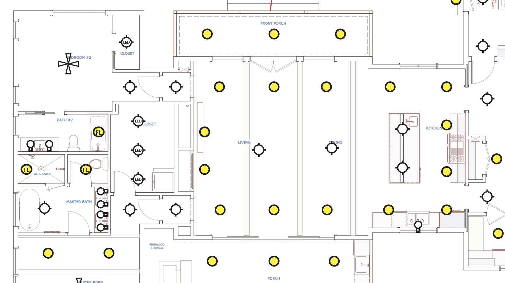 Electrical Outlet Layout Floor Plan | Viewfloor.co